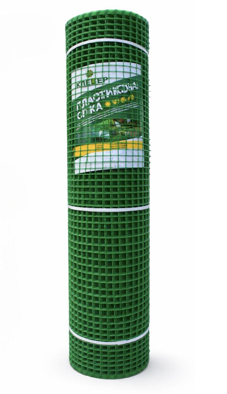 Сетка садовая пластиковая Клевер усиленный край 15х15 мм/1х10 м Светло-зеленый (32377465) Сетка садовая пластиковая Клевер усиленный край 15х15 мм/1х10 м Светло-зеленый (32377465)