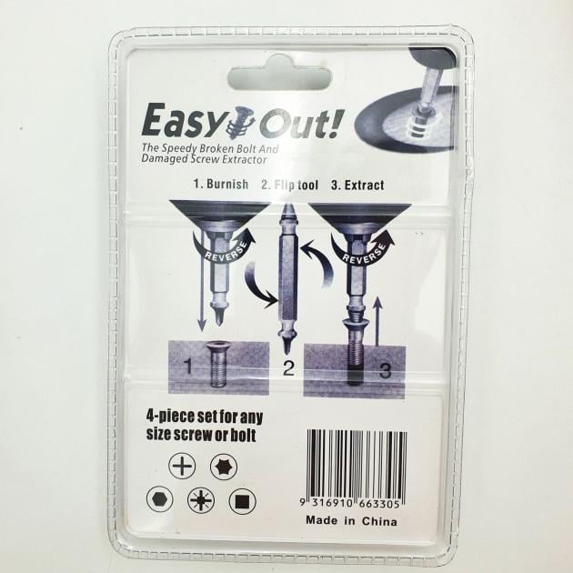 Набор экстрактoрoв Easy Out Tool 3587 - фото 6