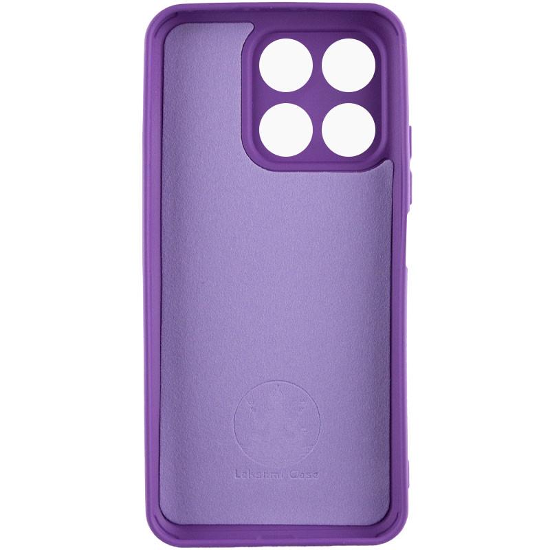 Протиударний чохол Silicone Cover Lakshmi Full Camera (A) для Huawei Honor X8a Фіолетовий / Purple - фото 2