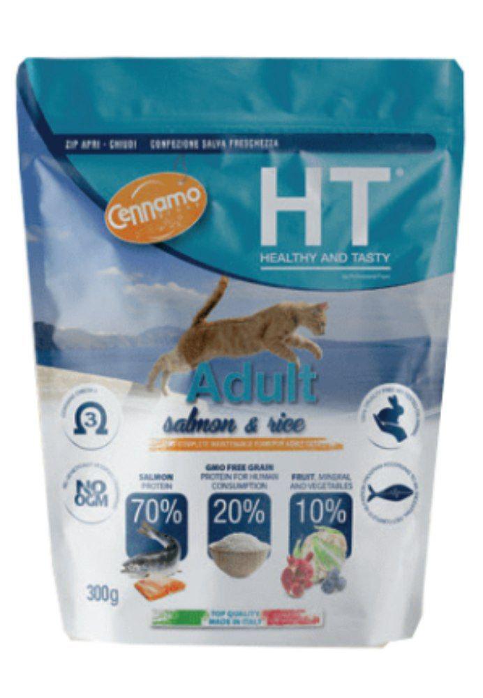 Корм сухой для котов Cennamo HT Cat Salmon & Rice 300 г (12709216)