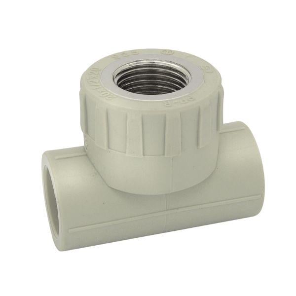 Трійник ППР комбінований з внутрішнім різьбленням Pestan D 20х3/4" В (10022090)