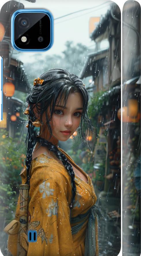 Чехол на Realme C11 2021 Anime-girl (6133m-2485-42517)