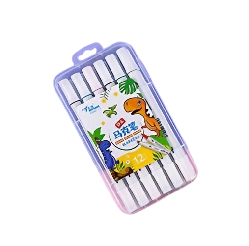 Набор двухсторонних маркеров WW00872 12 цветов