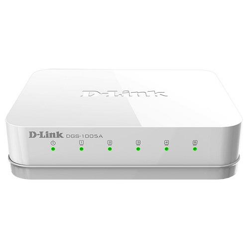 Коммутатор неуправляемый D-Link DGS-1005A 5x10/100/1000 Base-T 9Кб 2k Белый (588133) Коммутатор неуправляемый D-Link DGS-1005A 5x10/100/1000 Base-T 9Кб 2k Белый (588133)