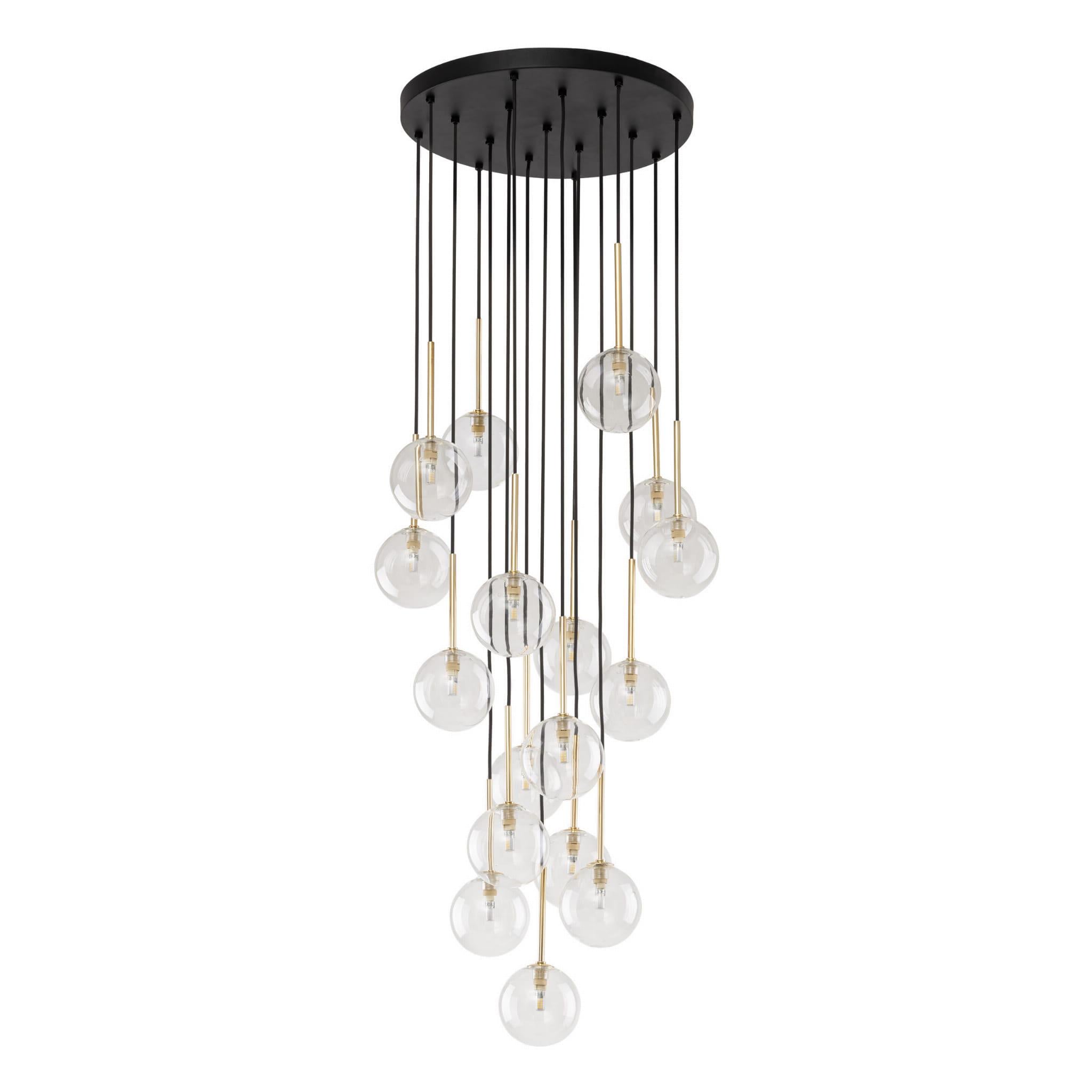 Люстра TK-Lighting 5945 Nilos Black/Gold