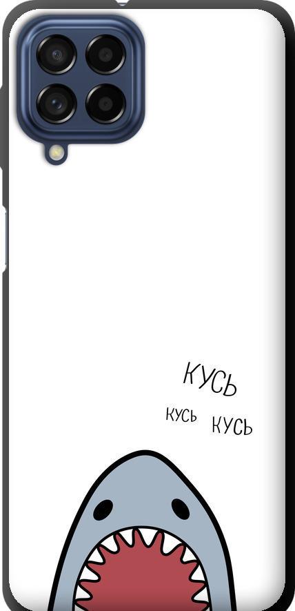 Чехол на Samsung Galaxy M53 M536B Акула (4870b-2608-42517) Чехол на Samsung Galaxy M53 M536B Акула (4870b-2608-42517)