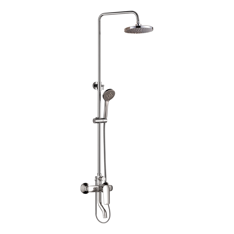 Душова колона зі змішувачем Haiba VITO 003-J латунна Хром (HB0823)