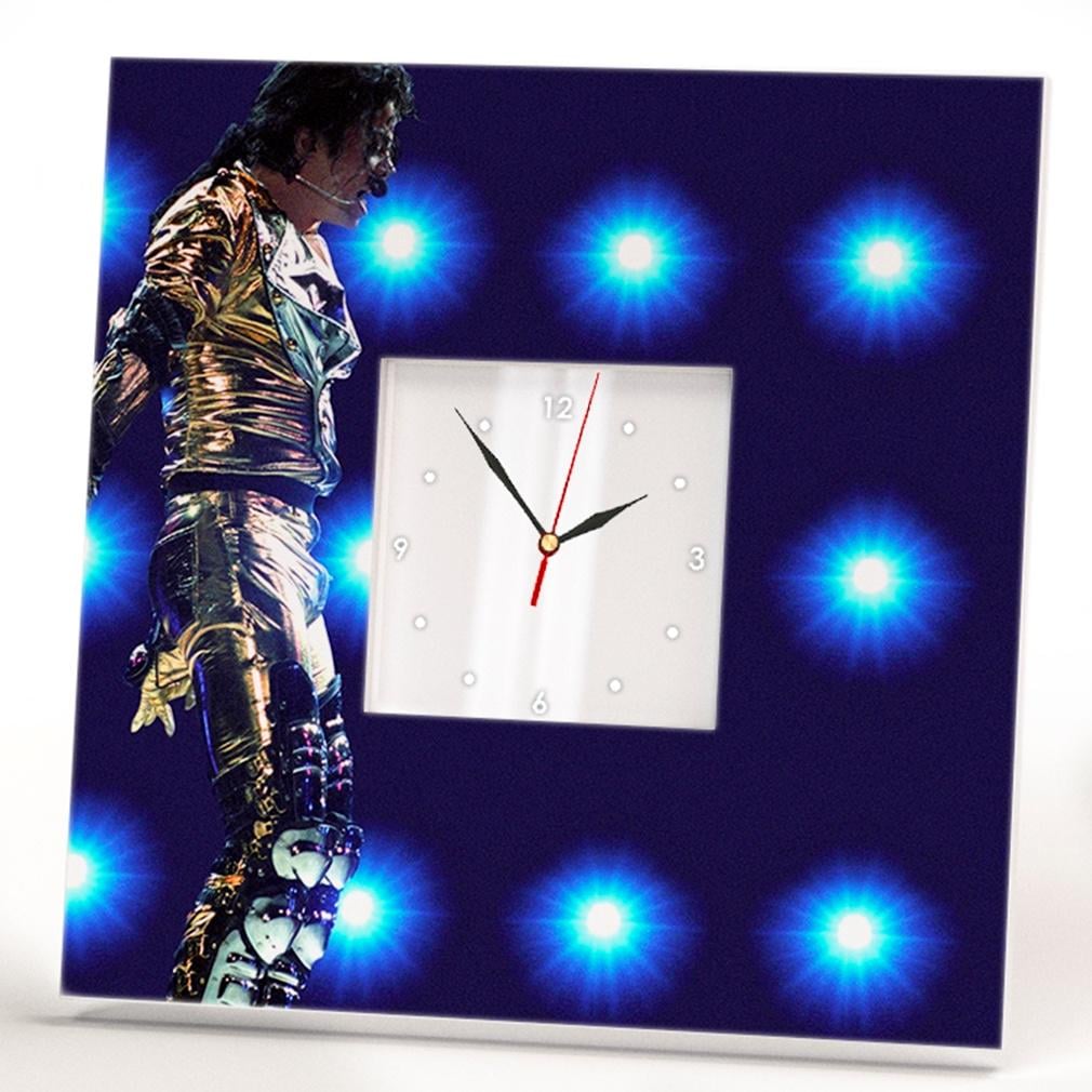 Часы Майкл Джексон 260x260 мм (C00952) Часы Майкл Джексон 260x260 мм (C00952)