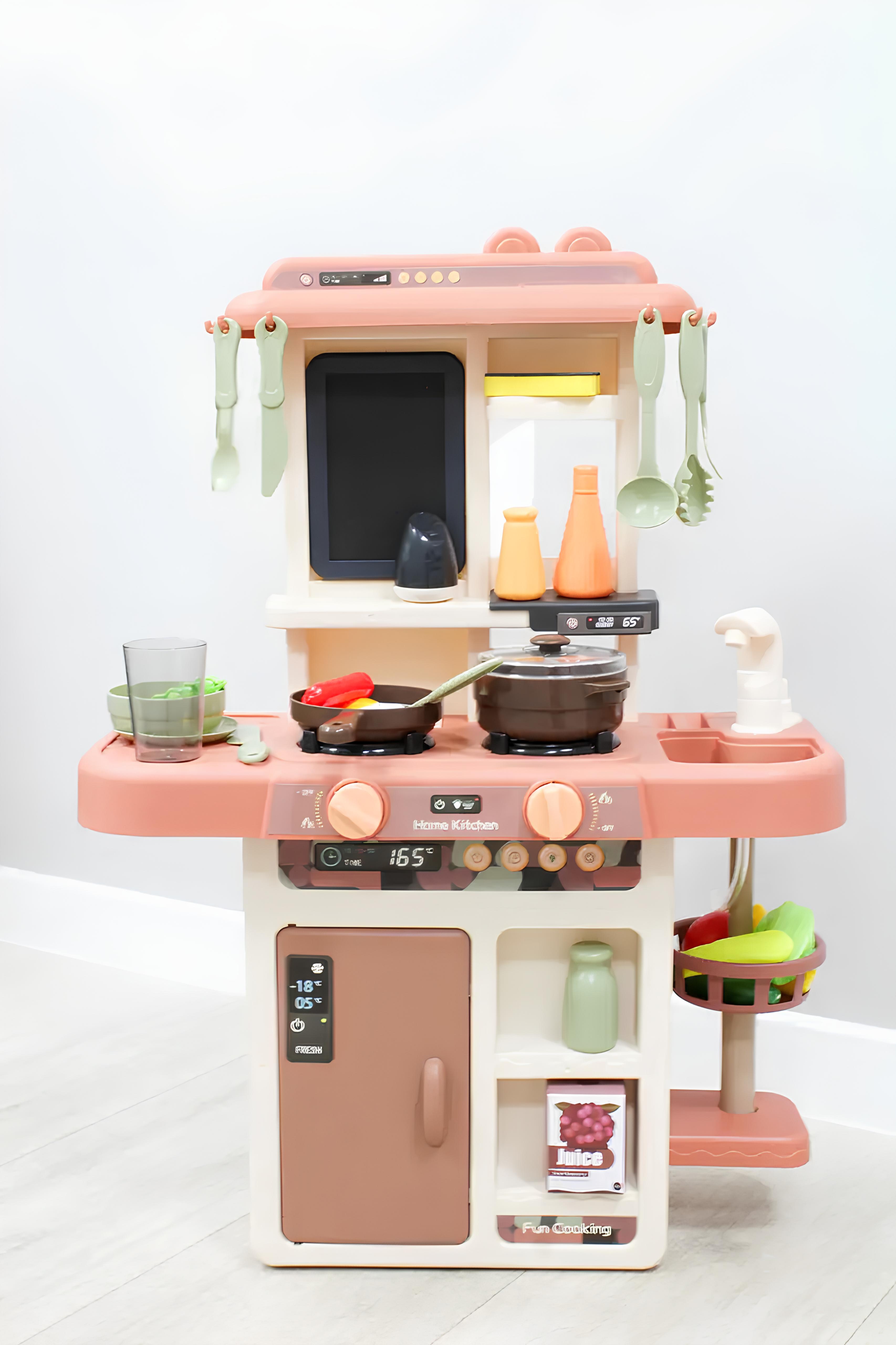 Кухня дитяча Lolly Kids LK058 63 см та ефекти та 42 аксесуари (9793)