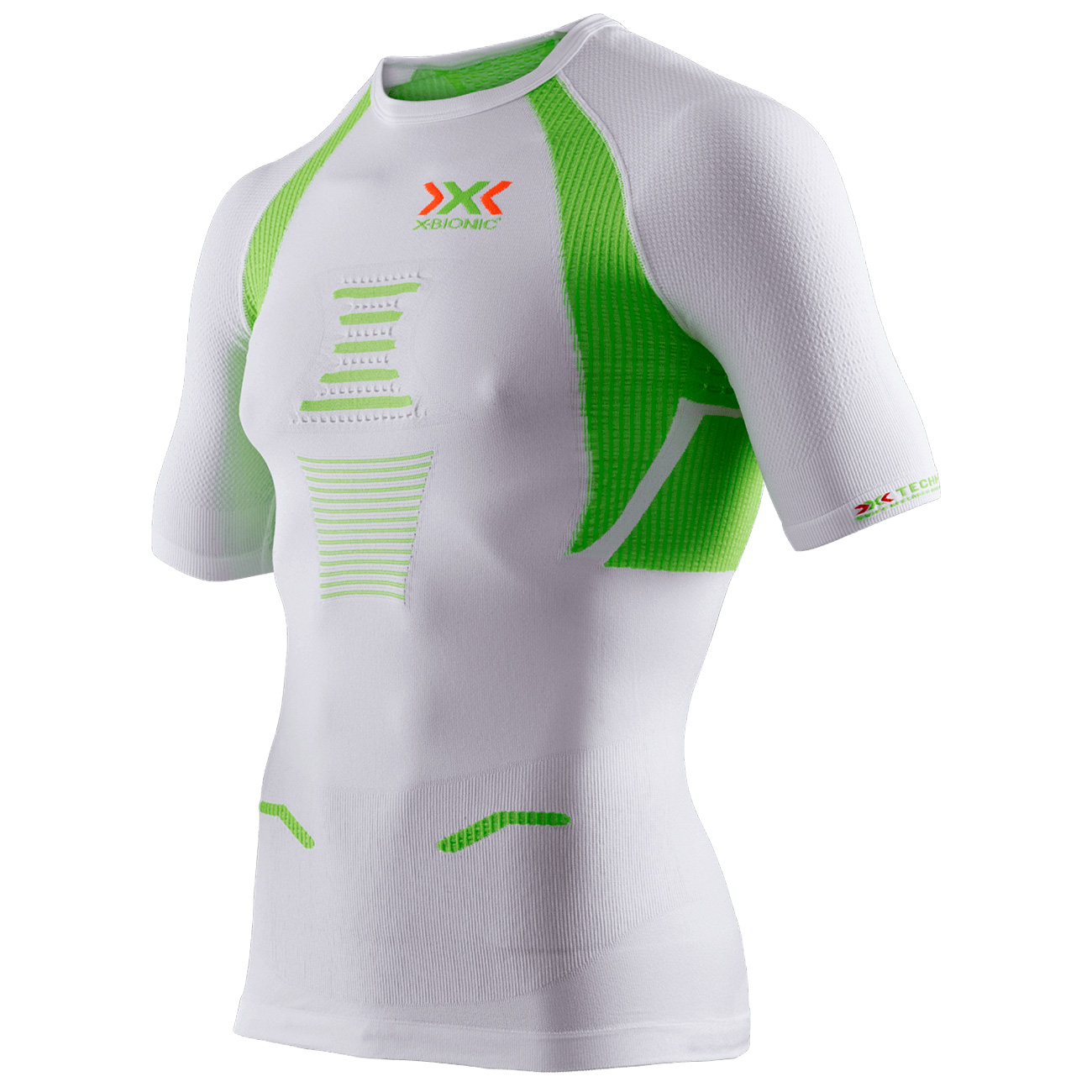 Чоловіча футболка X-BIONIC The Trick Running O100049-W091 S White/Lime