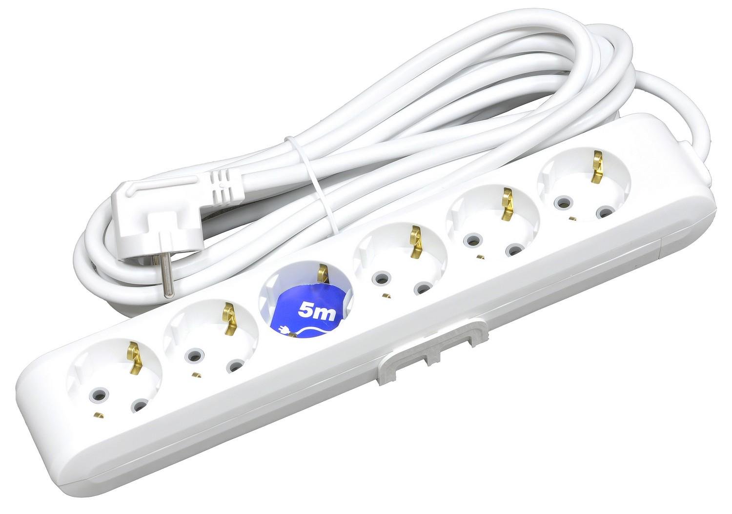 Удлинитель Viko Multi-Let с заземлением 6 гнезд 5 м (90114605)