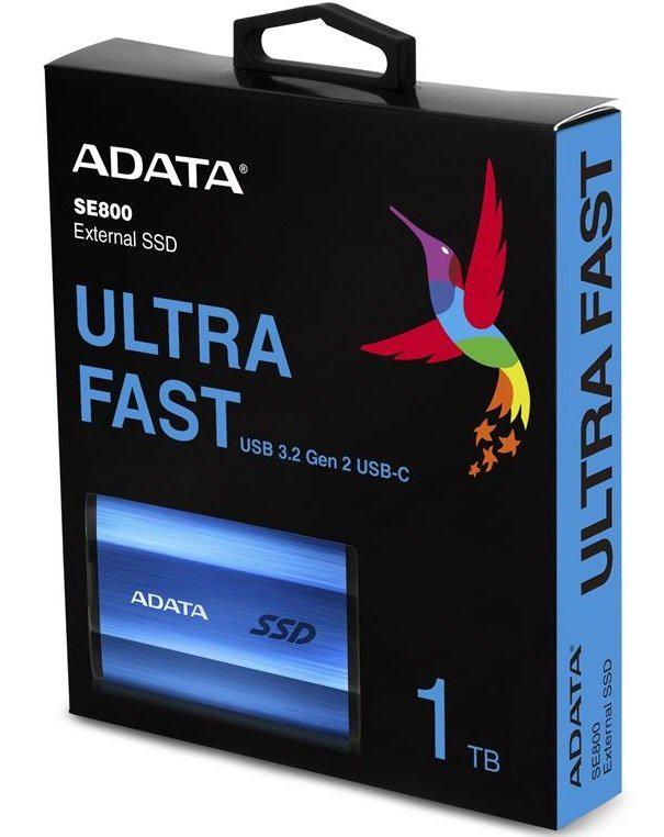 Накопитель ADATA SE800 SSD 1 TB Blue ASE800-1TU32G2-CBL (70307) - фото 6