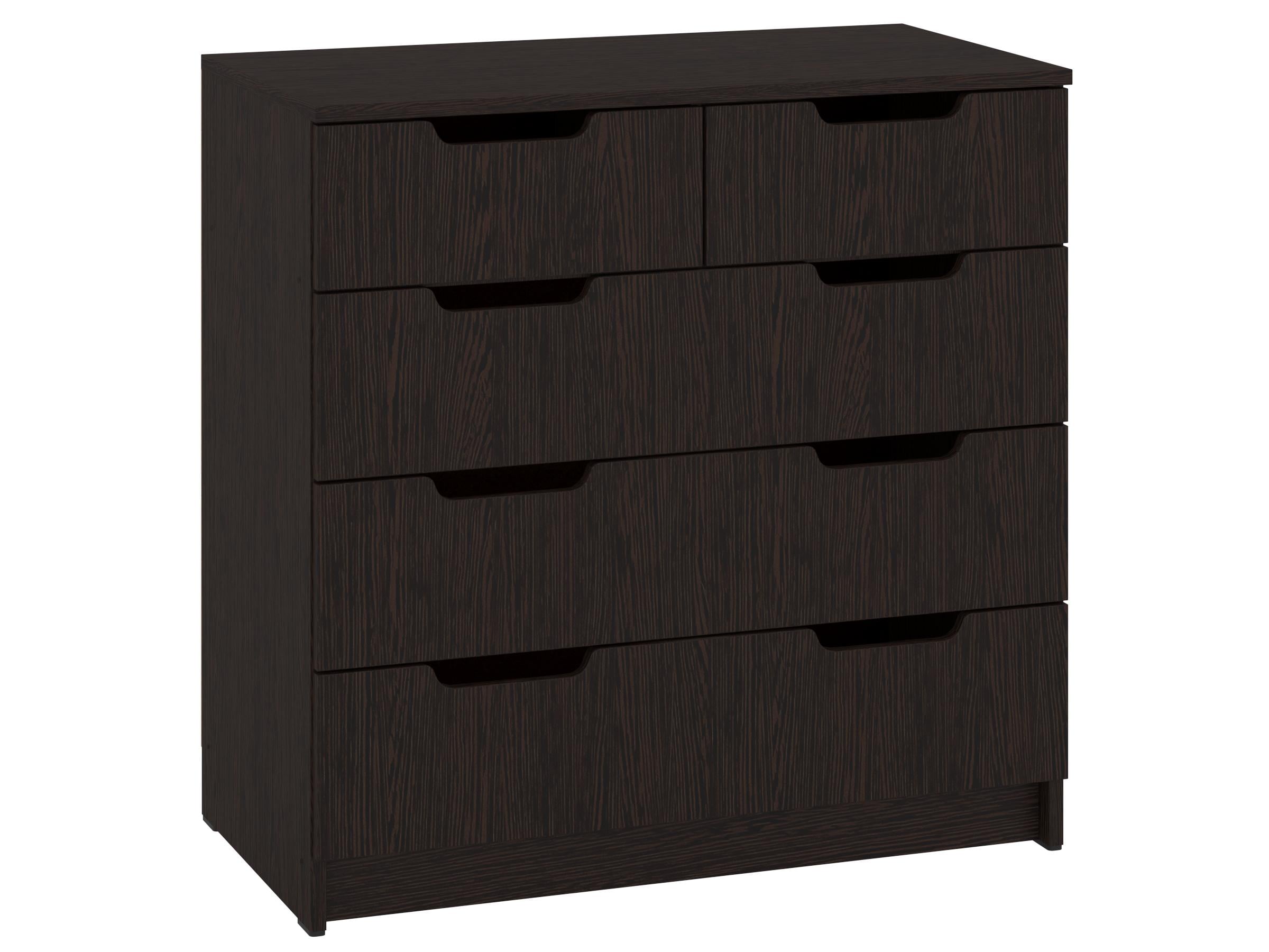 Комод с ящиками PEHOTIN ЭКО К-3+2 ДСП 80х43х80 см Венге (PN-100481)