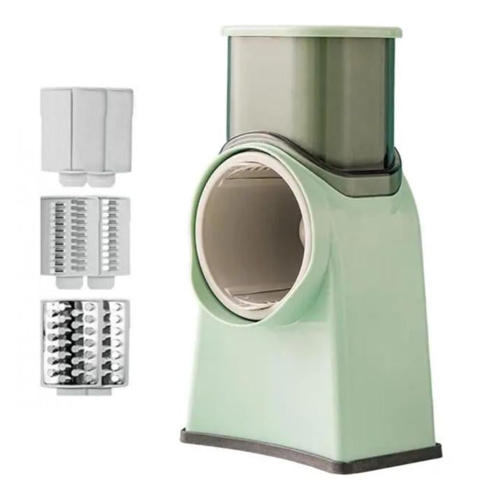 Овощерезка ручная 3в1 Vegetable Cutter универсальный измельчитель для овощей и фруктов Овощерезка ручная 3в1 Vegetable Cutter универсальный измельчитель для овощей и фруктов
