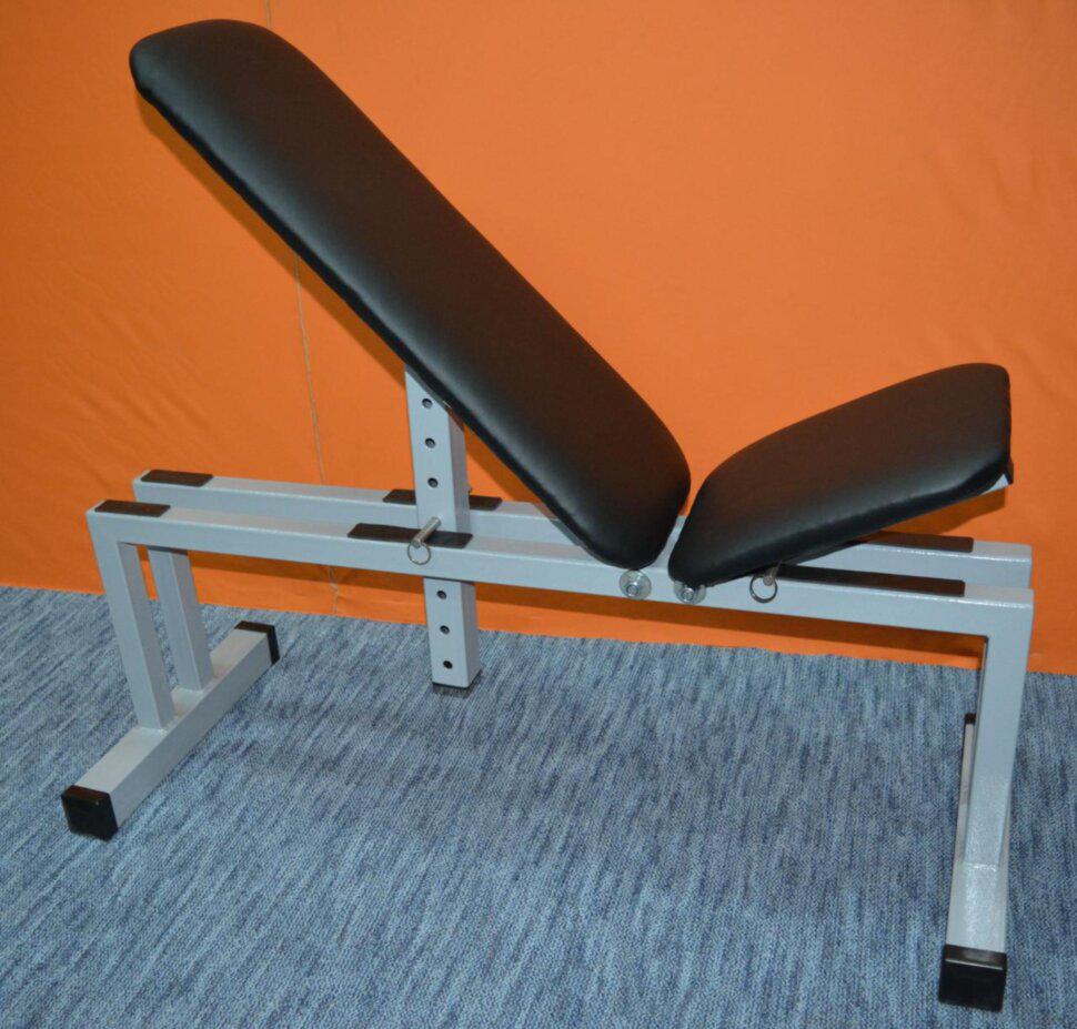 Лавка для жима лежа регулируемая универсальная, 0-85+, до 500 кг - фото 6