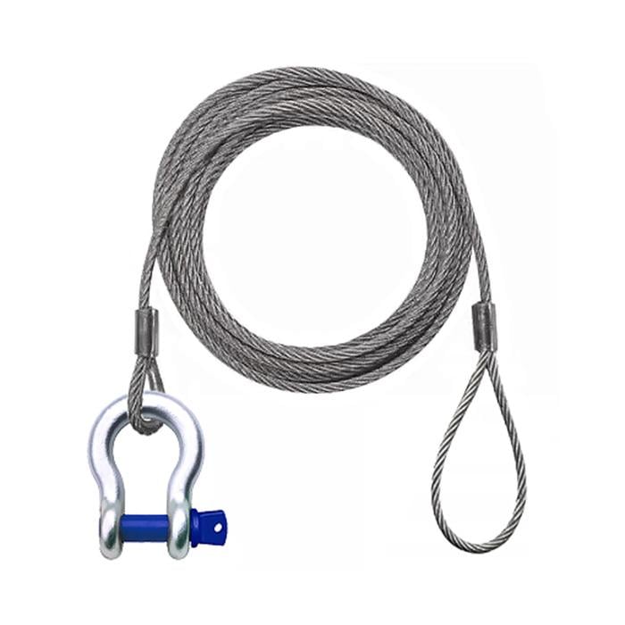 Трос буксирувальний сталевий Takelag ТБ-15,0 т петля-скоба 5000 мм (3316-5000)