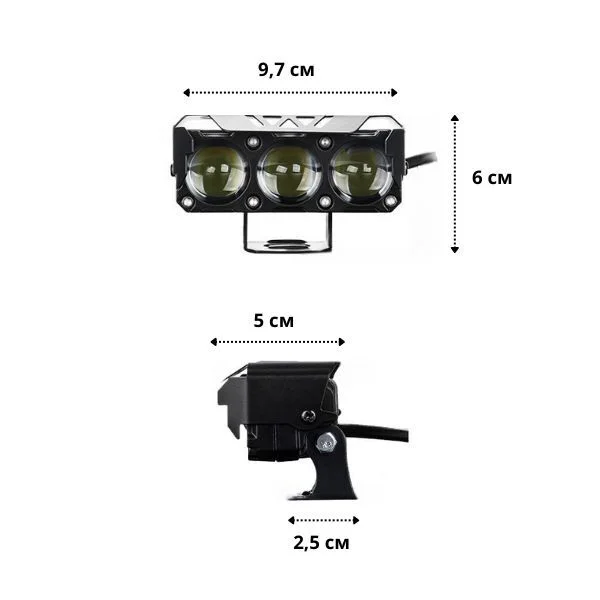 Светодиодный фонарик для мотоцикла (C01673) - фото 12