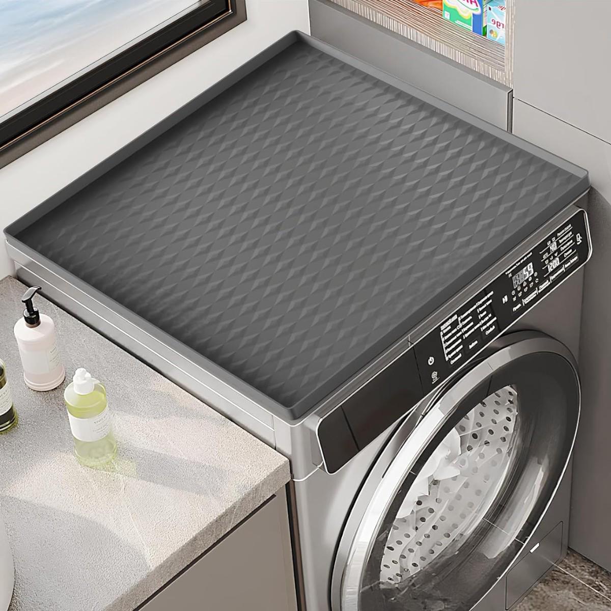 Коврик силиконовый водонепроницаемый Protective Pad для защиты от пыли царапин стиральной машины