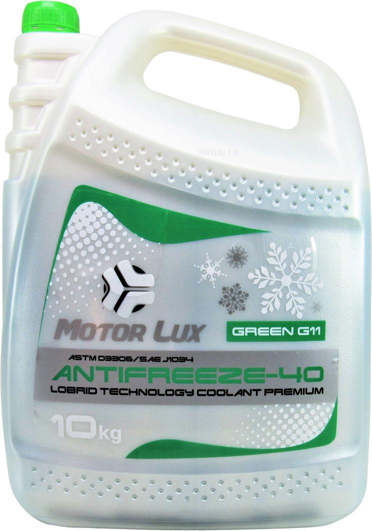 Антифриз Motor Lux G11 от -35 до +108 10 л Green (0121260)