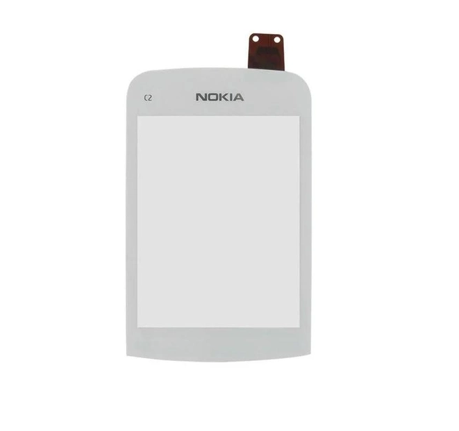 Екран Touchscreen для Nokia C2-02/C2-03/C2-06/C2-07/C2-08 Білий (000017933)