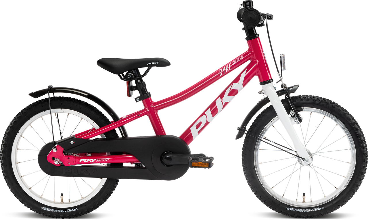 Велосипед детский 2-х колесный Puky Cyke 16'' от 4-х лет 105-125 см Вишневый