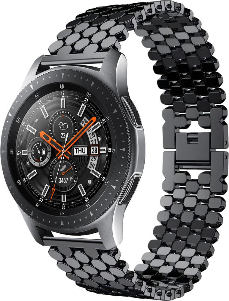Металлический Ремешок Scaly для Galaxy Watch 46 мм Black (28747-2B)