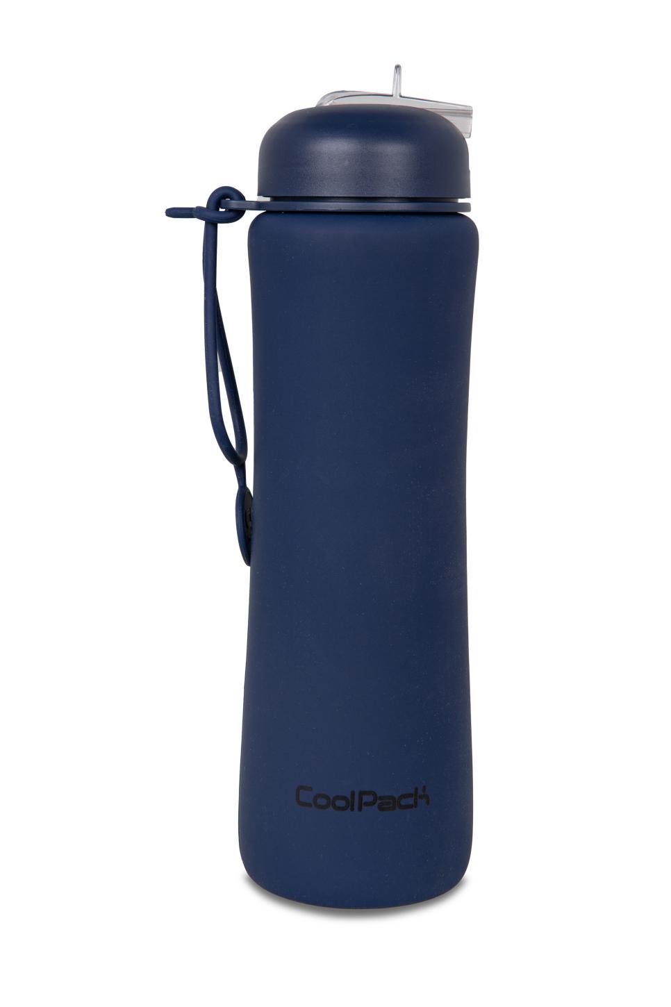 Пляшка COOLPACK Pump Rpet для води 600 мл Blue (Z14638) - фото 1