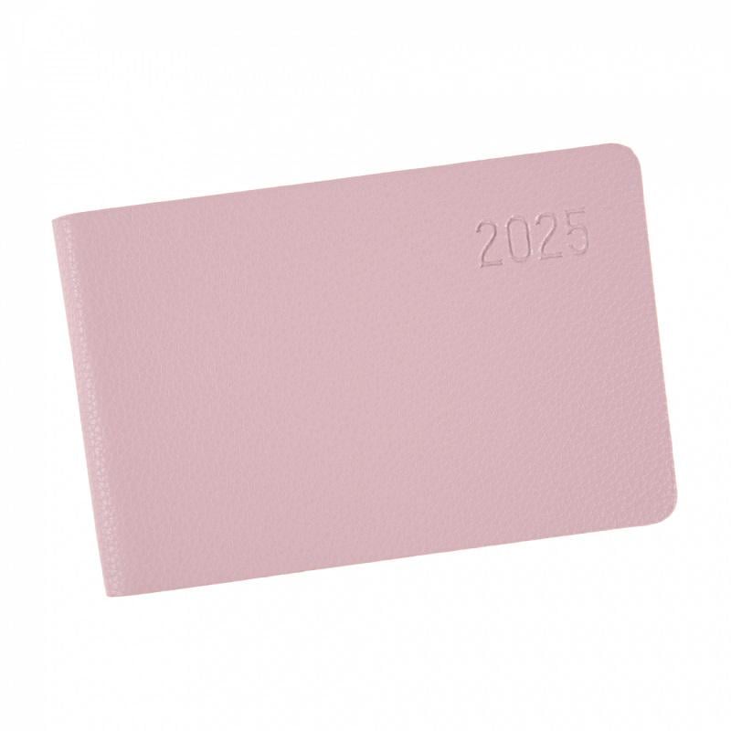 Еженедельник датированый деловой Leo Planner Monaco мягкий 128 стр. 10х15 см Розовый (252563)