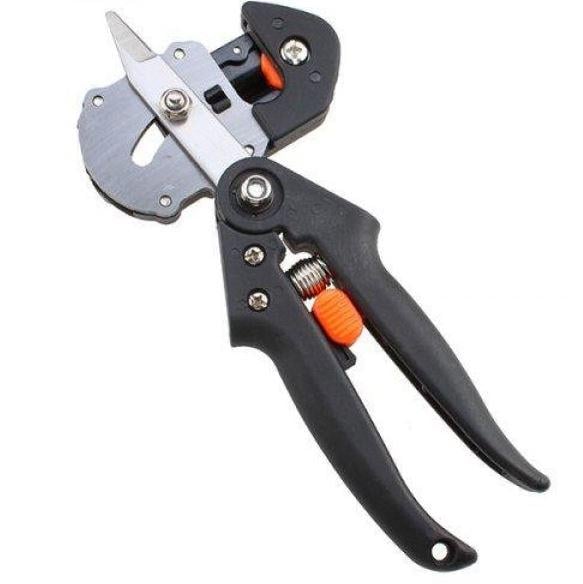 Професійний прищеплювальний секатор Titan Professional Grafting Tool з 3 ножами для обрізки і щеплення дерев