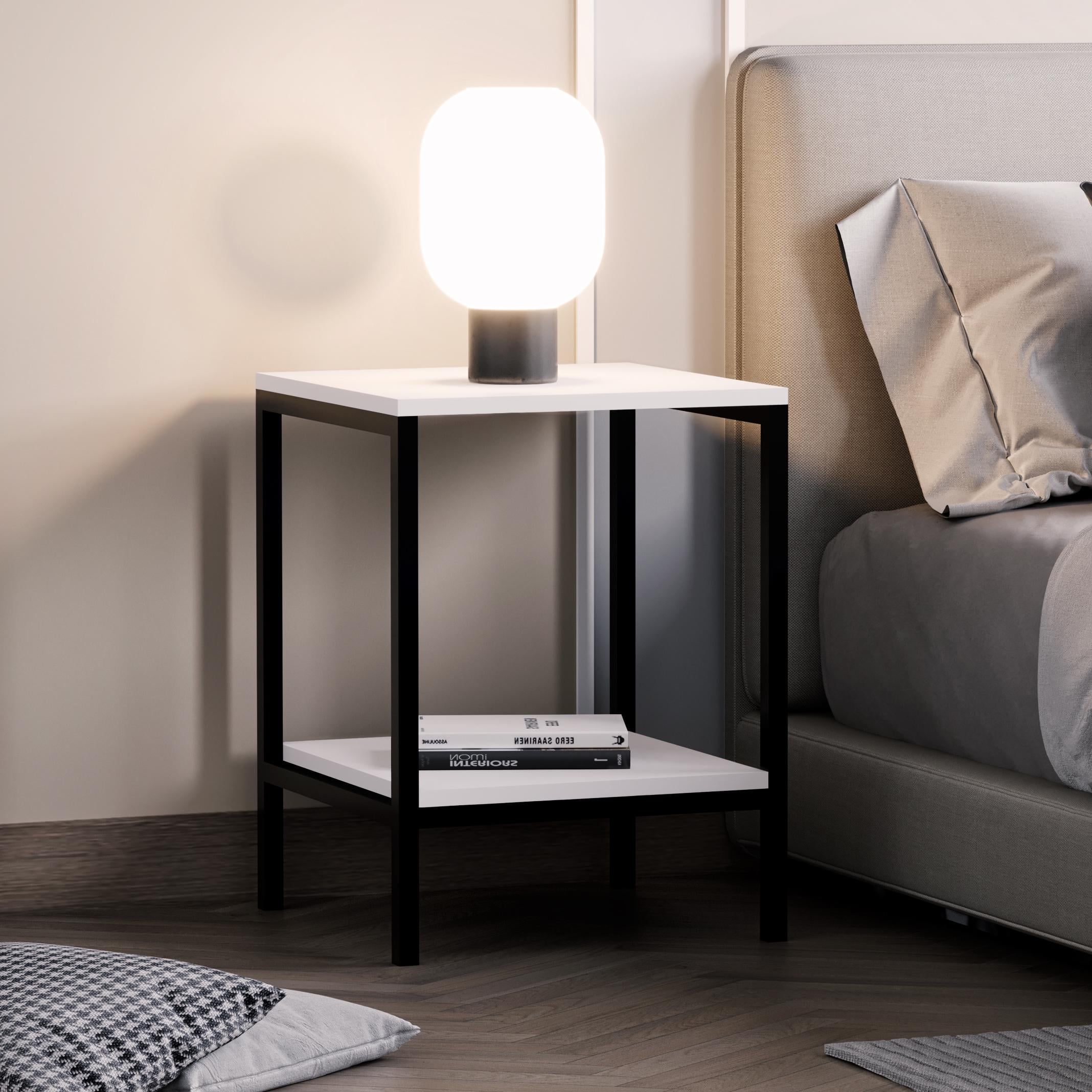 Тумба прикроватная N-15 400х400х532 мм Белый Тумба прикроватная N-15 400х400х532 мм Белый