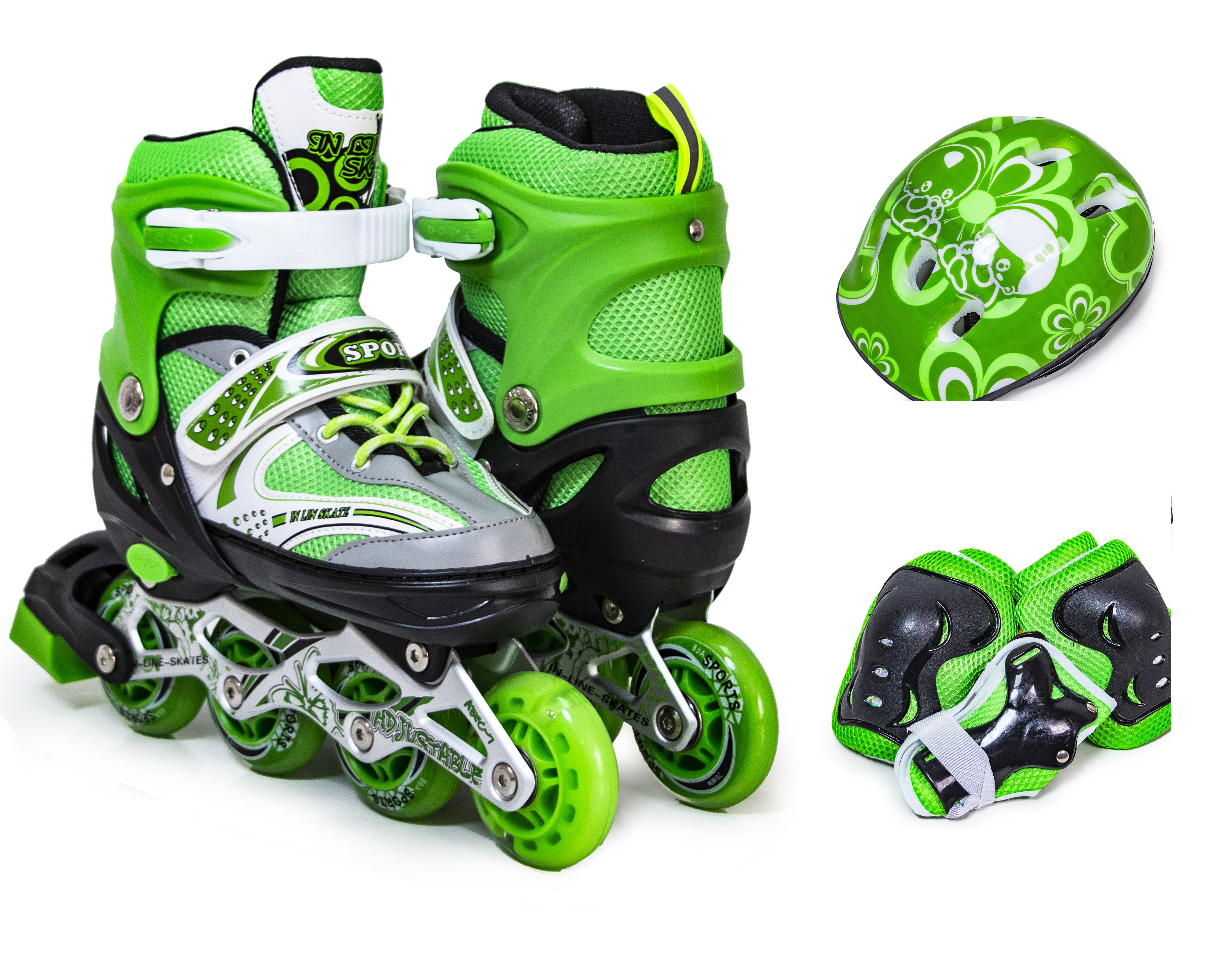 Комплект роликов Happy р. 34-37 Green (1972889177)