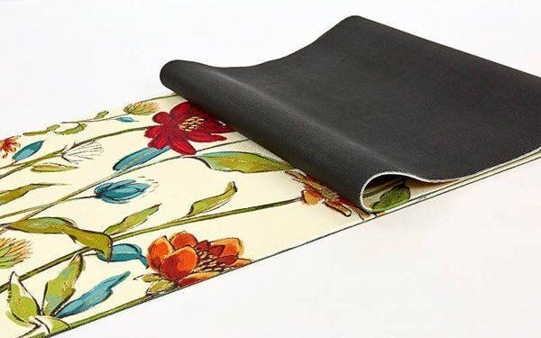 Килимок для йоги FI-7157 Квіти Бежевий (56429052) - фото 3 Килимок для йоги FI-7157 Квіти Бежевий (56429052) - фото 3