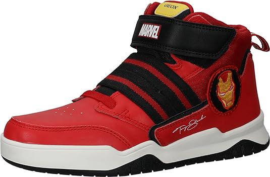 Ботинки Geox Perth с символикой Marvel р. 35 Red/Black (17750567)