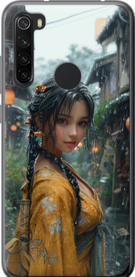 Чехол на Xiaomi Redmi Note 8 Anime-girl (6133u-1787-42517)