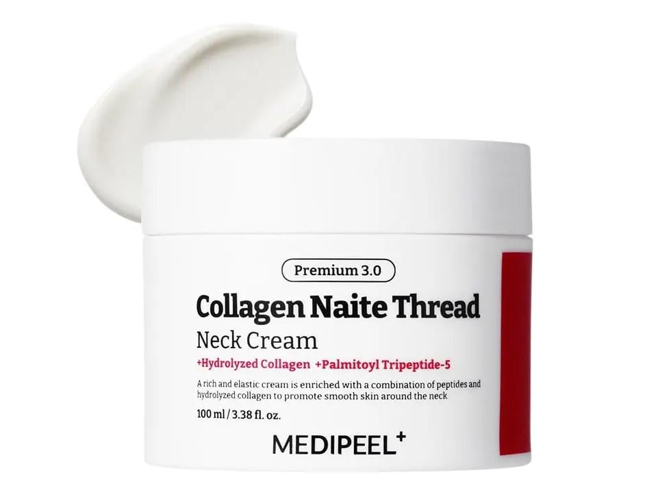 Крем для восстановления эластичности кожи и декольте шеи Medi Peel PREMIUM COLLAGEN NAITE THREAD NECK CREAM 3.0 100 мл