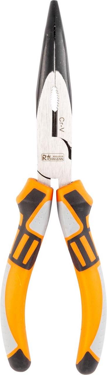 Длинногубцы загнутые Richmann индустриальное качество 200 мм (C7084)