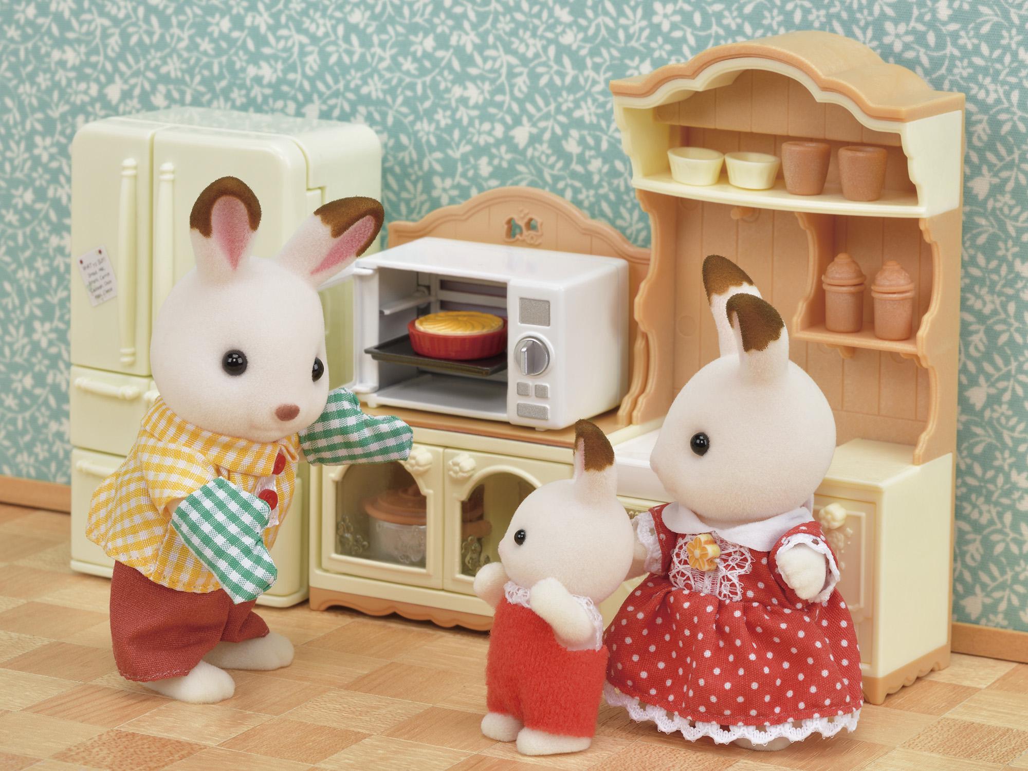 Ігровий набір Sylvanian Families Шафа з мікрохвильовою піччю (5443) - фото 6