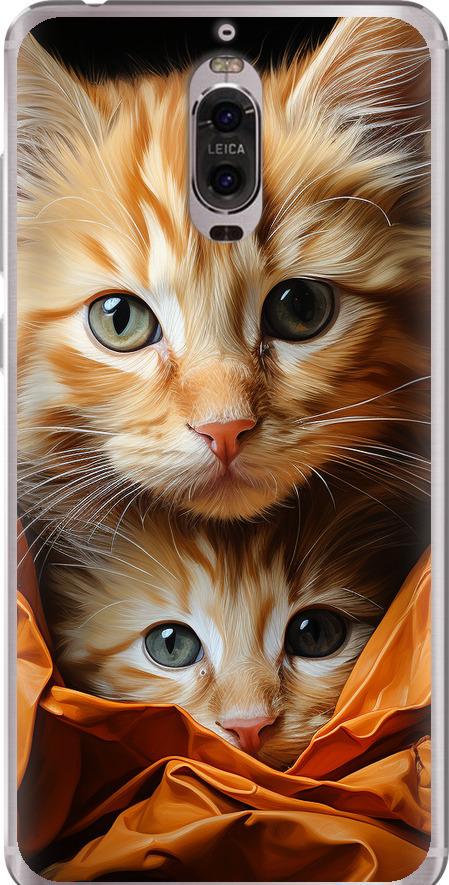 Чехол на Huawei Mate 9 Pro Котики 2 (5664u-819-42517) Чехол на Huawei Mate 9 Pro Котики 2 (5664u-819-42517)