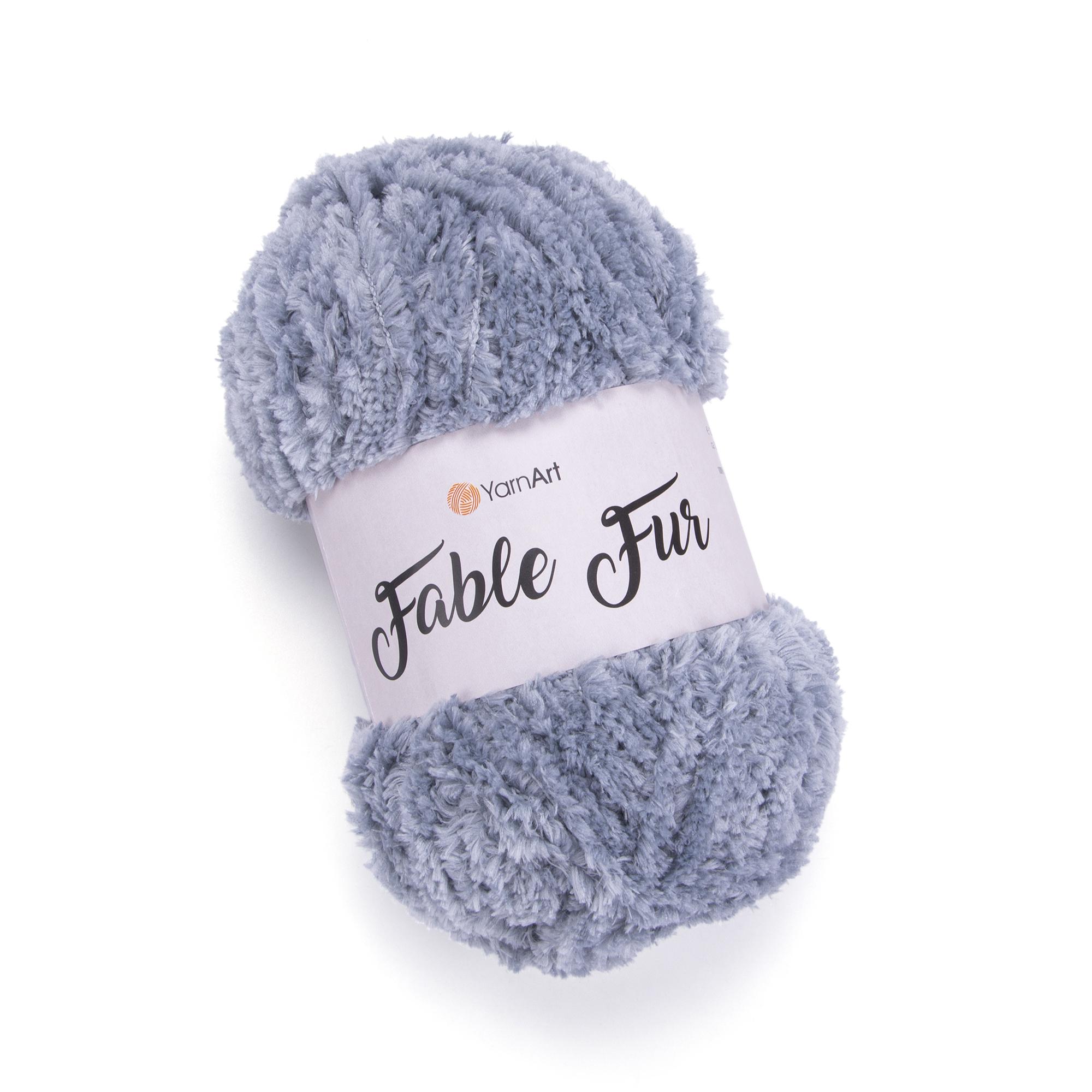 Пряжа YarnArt Fable Fur 972