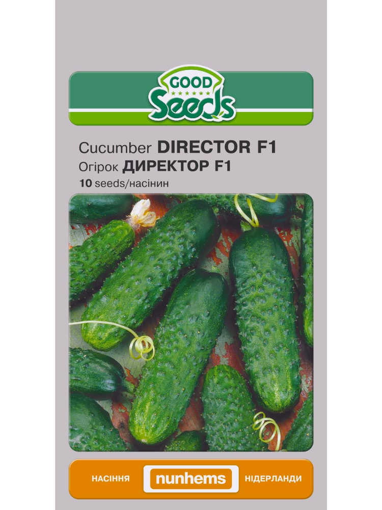 Семена Огурец Good Seeds Директор F1 10 шт. (5616) Семена Огурец Good Seeds Директор F1 10 шт. (5616)