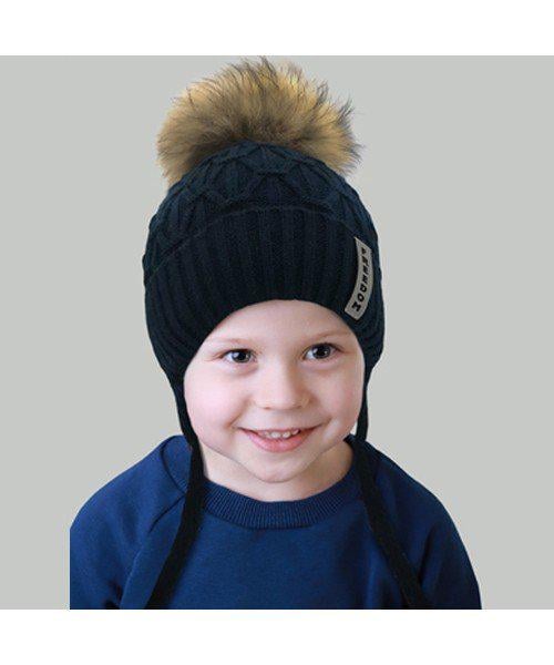 Шапка дитяча Elf Пірс р. 52 Синій (OK001603)