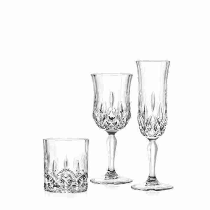 Набор из 18 предметов RCR 73378020106 OPERA 6 бокалов для вина 130 мл/6 бокалов для вина 230 мл/6 стаканов 300 мл (2646343)