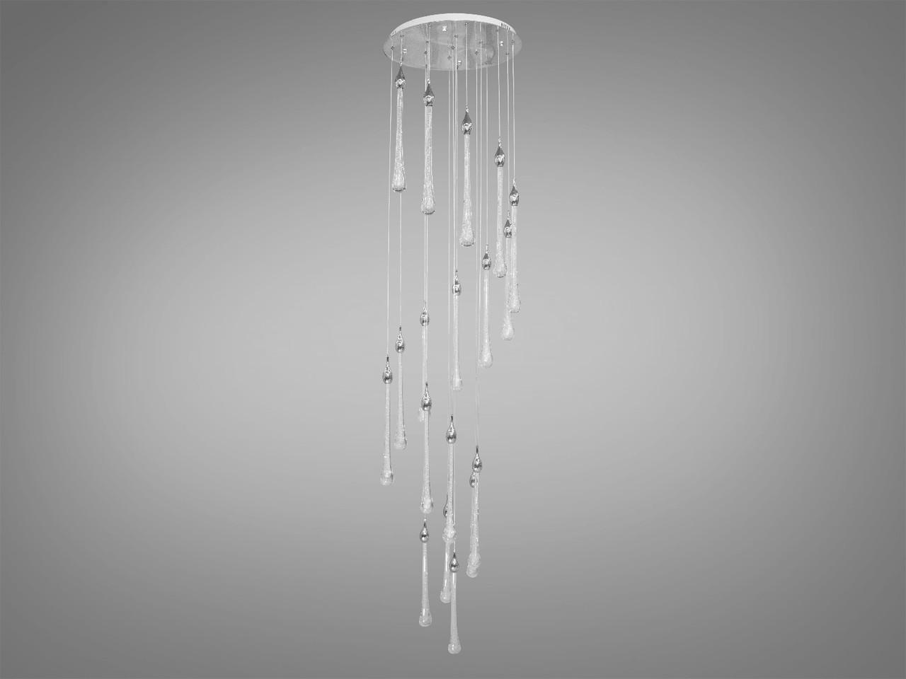 Люстра каскадная для холла LED 3003/18G (2437588247)