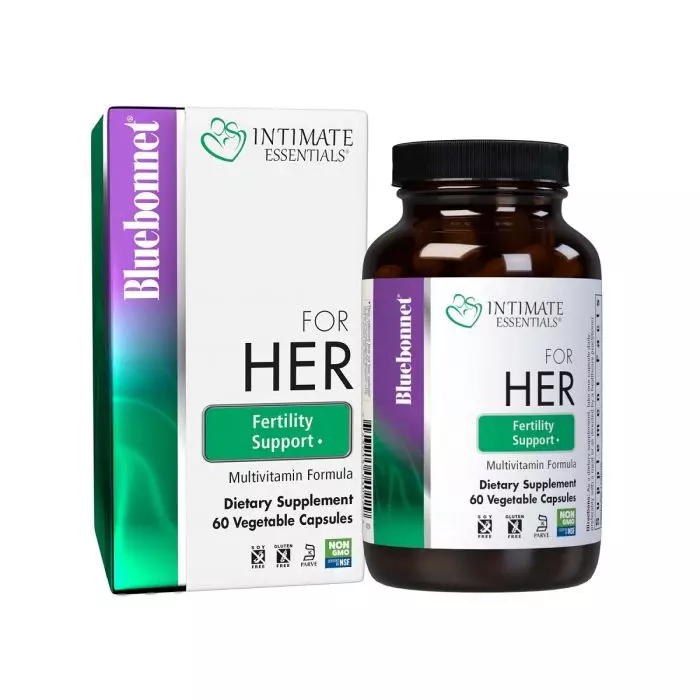 Комплекс для нее поддержка фертильности Bluebonnet Nutrition Intimate Essenitals For Her Fertility Support Multivitamins 60 капсул (BLB4022)
