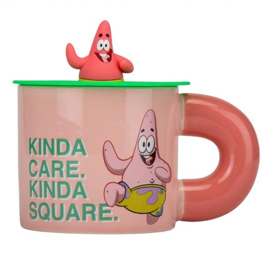 Кружка керамическая Elisey Патрик и Губка Боб 350 мл Розовый (9112-010)