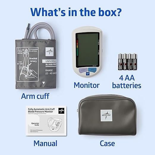 Тонометр цифровой Medline Elite с большим экраном - фото 3 Тонометр цифровой Medline Elite с большим экраном - фото 3
