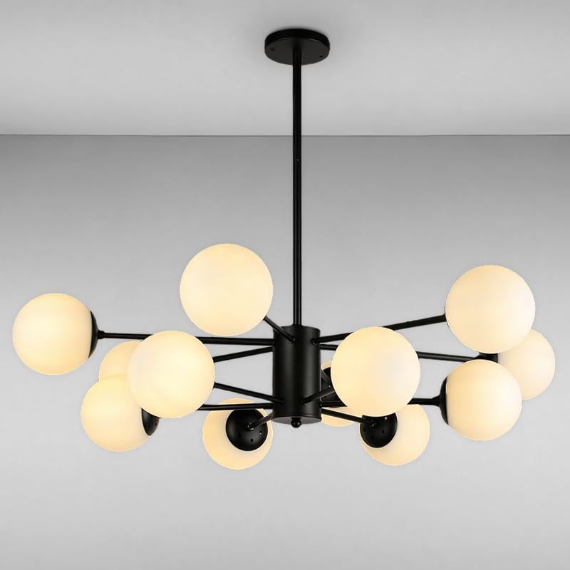 Люстра молекула підвісна Light House LS-14858-12 Черный
