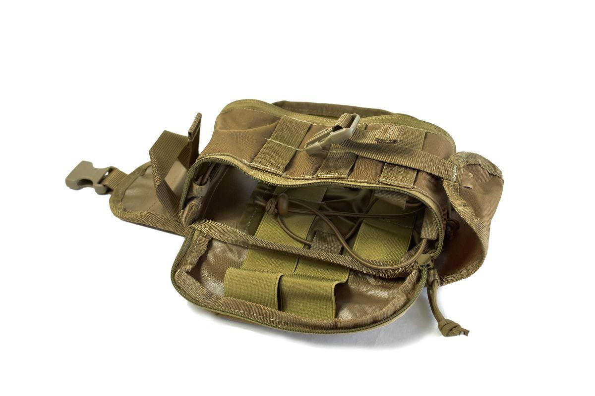Подсумок-аптечка pro GIG military Quick-Snap Coyot (2291000-c) - фото 7