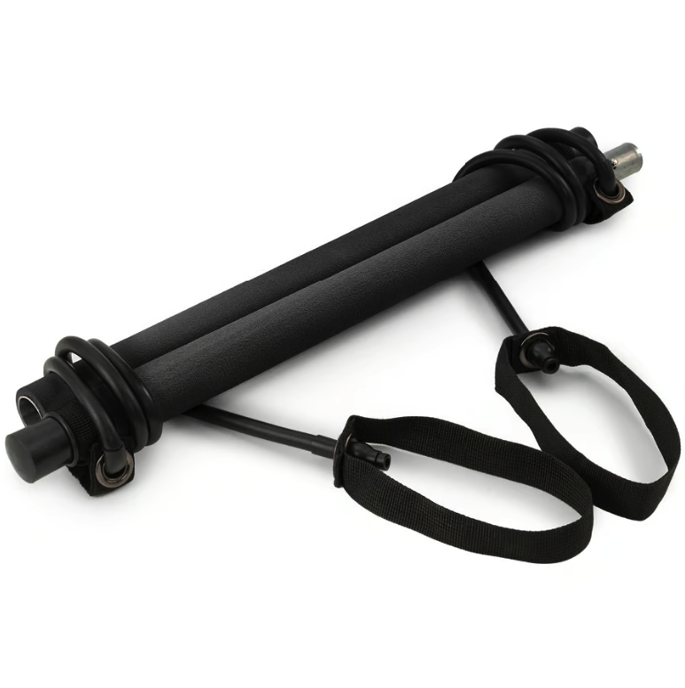 Палка тренировочная с эспандерами Hop-Sport HS-T090GS Черный (4911) - фото 4 Палка тренировочная с эспандерами Hop-Sport HS-T090GS Черный (4911) - фото 4