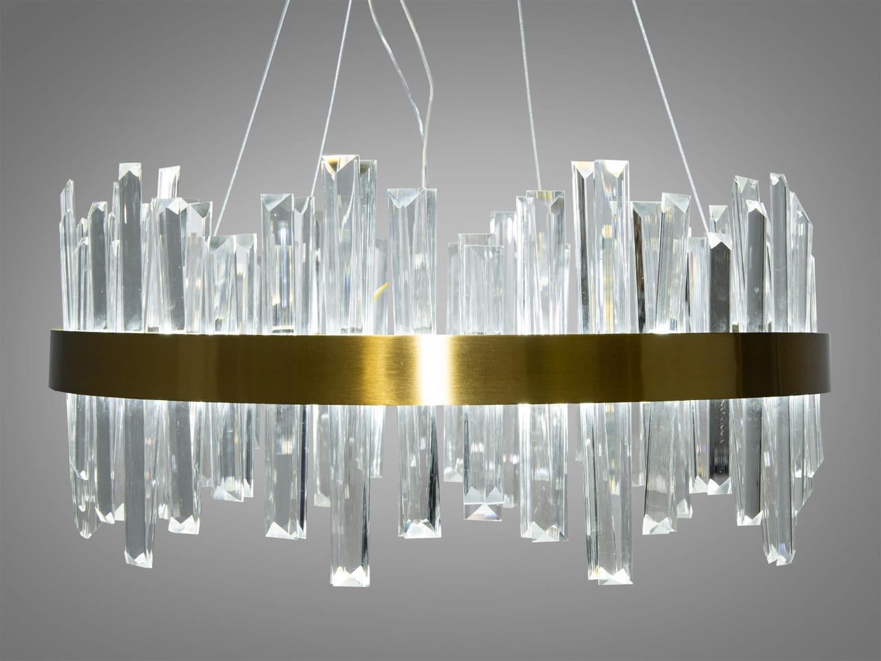 Люстра хрустальная EcoLedсветодиодная 836/500BR Бронзовый Люстра хрустальная EcoLedсветодиодная 836/500BR Бронзовый